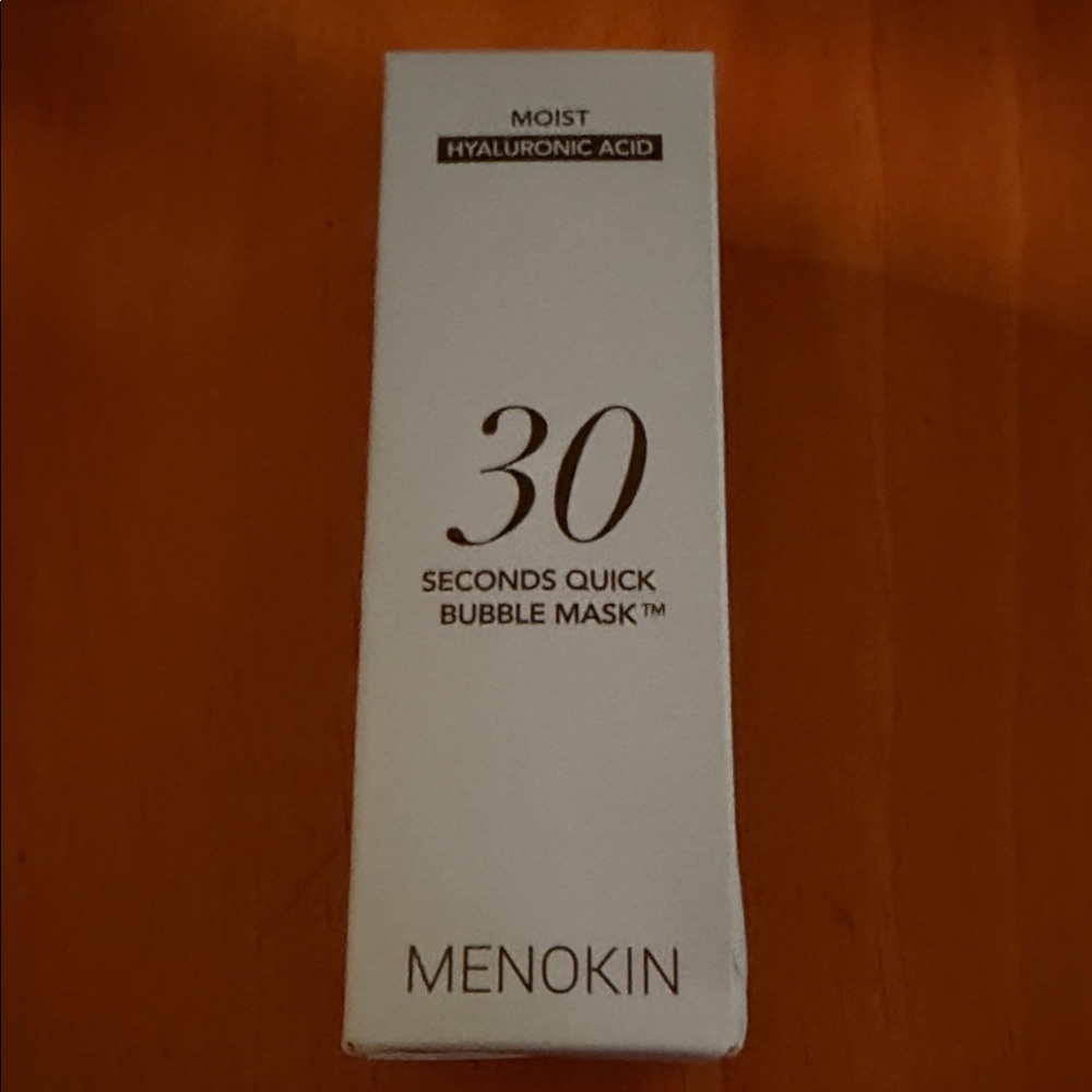 30 Seconds Quick Bubble Mask - White (Moist Hyaluronic Acid)